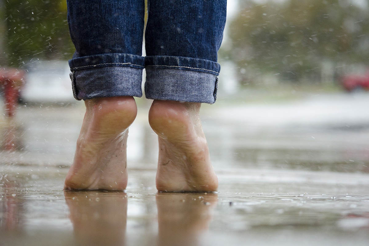 Barefoot gut gelaufen