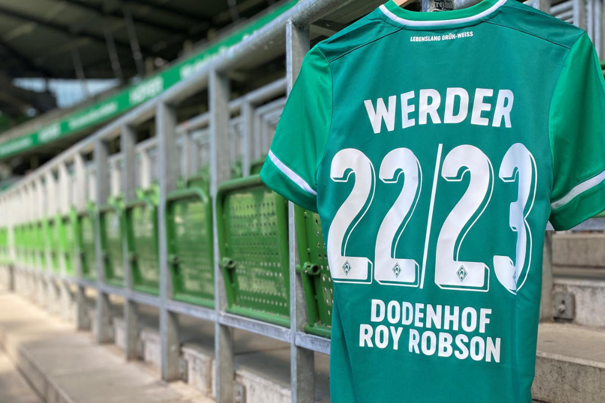 Dodenhof und Roy Robson sponsern Werder Bremen