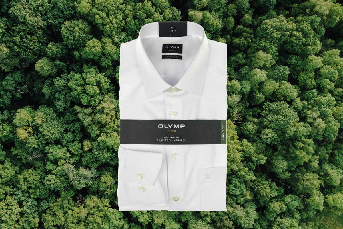 OLYMP bringt nachhaltigere Hemdenverpackung