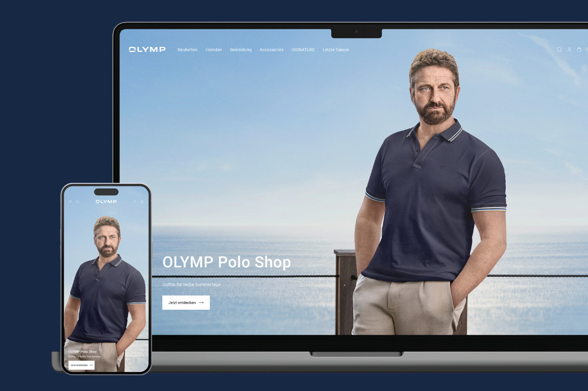 OLYMP: Neuer Online-Shop