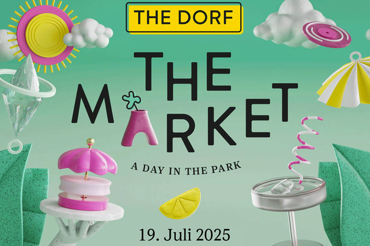 THE DORF THE MARKET im Düsseldorfer Hofgarten