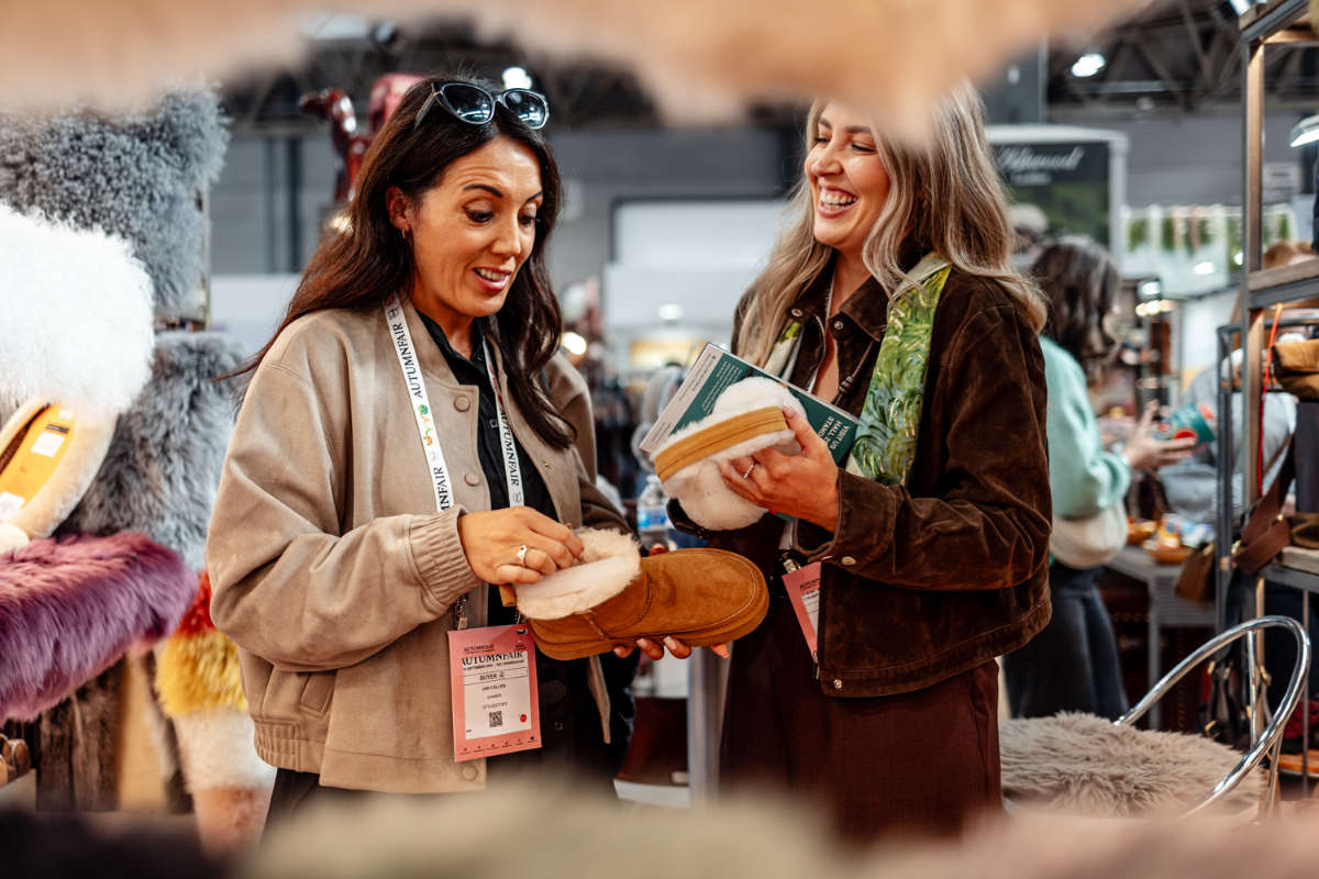 Moda x Pure auf der Autumn Fair