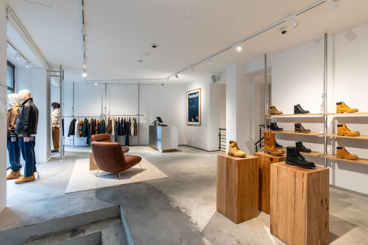 Timberland eröffnet temporären Concept-Store